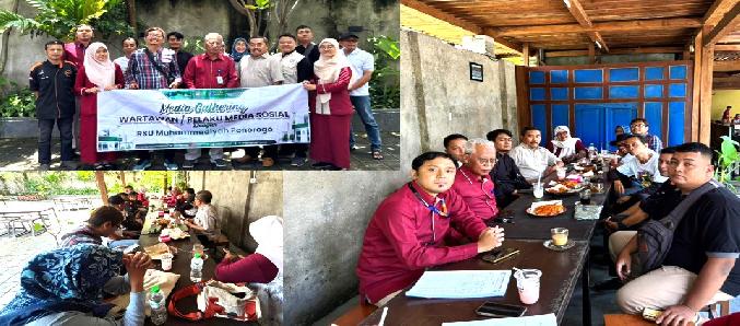 RSU Muhammadiyah Ponorogo Gelar Media Gathering Perkuat Sinergi Informasi